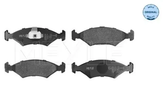 Bremsbelagsatz, Scheibenbremse Vorderachse MEYLE 025 207 5318 Bild Bremsbelagsatz, Scheibenbremse Vorderachse MEYLE 025 207 5318