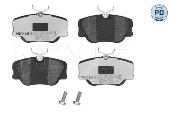 Bremsbelagsatz, Scheibenbremse Vorderachse MEYLE 025 209 4119/PD Bild Bremsbelagsatz, Scheibenbremse Vorderachse MEYLE 025 209 4119/PD