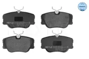 Bremsbelagsatz, Scheibenbremse Vorderachse MEYLE 025 209 4119