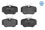 Bremsbelagsatz, Scheibenbremse Vorderachse MEYLE 025 210 5517