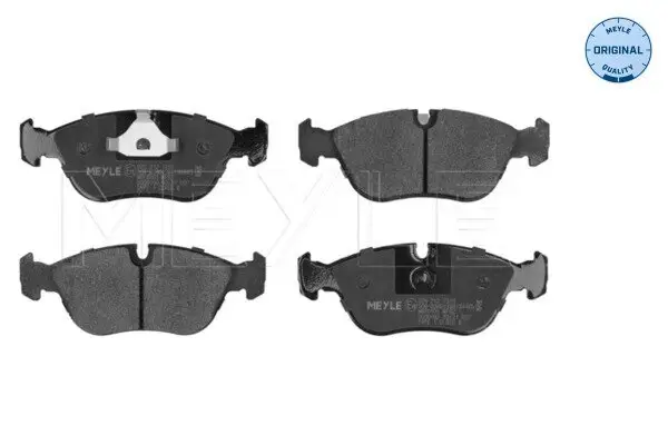 Bremsbelagsatz, Scheibenbremse Vorderachse MEYLE 025 212 7319