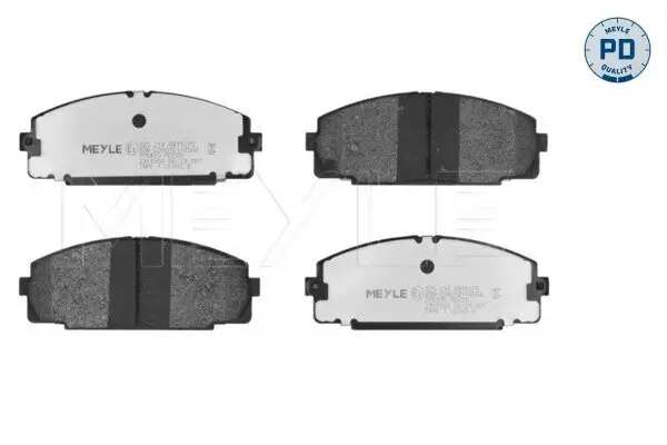 Bremsbelagsatz, Scheibenbremse MEYLE 025 214 6815/PD Bild Bremsbelagsatz, Scheibenbremse MEYLE 025 214 6815/PD