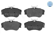 Bremsbelagsatz, Scheibenbremse Vorderachse MEYLE 025 214 7919