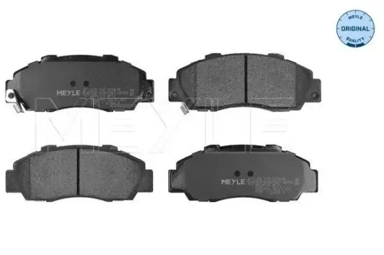 Bremsbelagsatz, Scheibenbremse Vorderachse MEYLE 025 216 5118/W Bild Bremsbelagsatz, Scheibenbremse Vorderachse MEYLE 025 216 5118/W