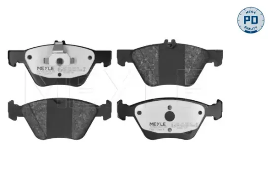 Bremsbelagsatz, Scheibenbremse Vorderachse MEYLE 025 216 7020/PD Bild Bremsbelagsatz, Scheibenbremse Vorderachse MEYLE 025 216 7020/PD
