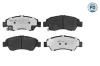 Bremsbelagsatz, Scheibenbremse Vorderachse MEYLE 025 216 9715/PD Bild Bremsbelagsatz, Scheibenbremse Vorderachse MEYLE 025 216 9715/PD