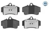 Bremsbelagsatz, Scheibenbremse Hinterachse MEYLE 025 217 9216/PD Bild Bremsbelagsatz, Scheibenbremse Hinterachse MEYLE 025 217 9216/PD