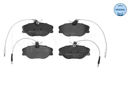 Bremsbelagsatz, Scheibenbremse Vorderachse MEYLE 025 218 0119/W Bild Bremsbelagsatz, Scheibenbremse Vorderachse MEYLE 025 218 0119/W