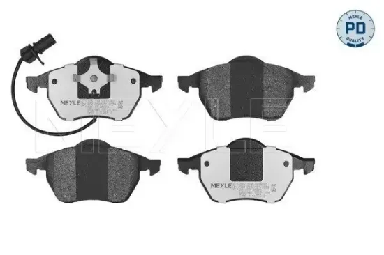 Bremsbelagsatz, Scheibenbremse Vorderachse MEYLE 025 218 4919/PD Bild Bremsbelagsatz, Scheibenbremse Vorderachse MEYLE 025 218 4919/PD