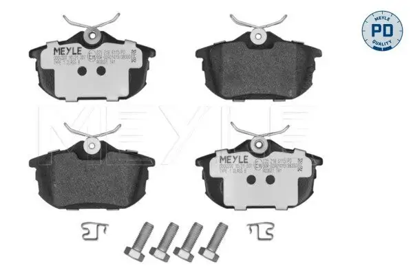 Bremsbelagsatz, Scheibenbremse MEYLE 025 218 6115/PD