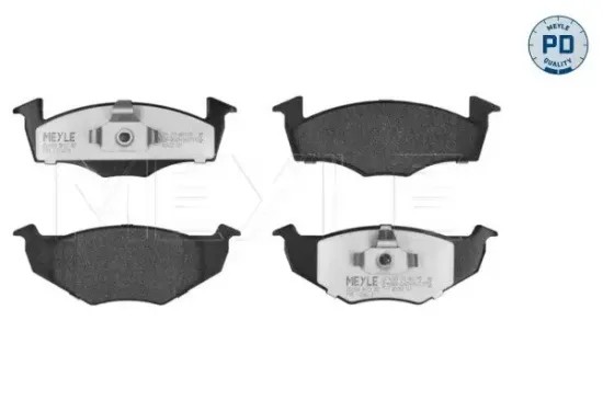 Bremsbelagsatz, Scheibenbremse Vorderachse MEYLE 025 218 6617/PD Bild Bremsbelagsatz, Scheibenbremse Vorderachse MEYLE 025 218 6617/PD