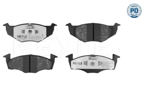 Bremsbelagsatz, Scheibenbremse Vorderachse MEYLE 025 218 6619/PD Bild Bremsbelagsatz, Scheibenbremse Vorderachse MEYLE 025 218 6619/PD