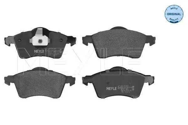 Bremsbelagsatz, Scheibenbremse Vorderachse MEYLE 025 218 8319