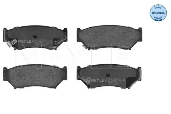 Bremsbelagsatz, Scheibenbremse Vorderachse MEYLE 025 219 0715/W Bild Bremsbelagsatz, Scheibenbremse Vorderachse MEYLE 025 219 0715/W