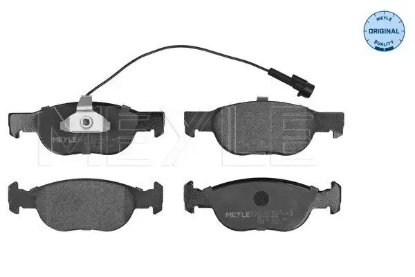 Bremsbelagsatz, Scheibenbremse Vorderachse MEYLE 025 219 3017/W