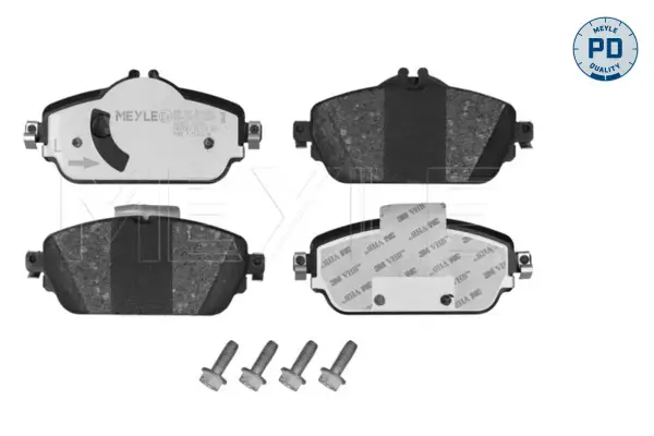 Bremsbelagsatz, Scheibenbremse Vorderachse MEYLE 025 220 3219/PD