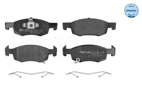 Bremsbelagsatz, Scheibenbremse Vorderachse MEYLE 025 221 4317 Bild Bremsbelagsatz, Scheibenbremse Vorderachse MEYLE 025 221 4317