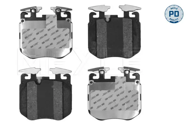 Bremsbelagsatz, Scheibenbremse Vorderachse MEYLE 025 223 9220/PD