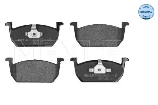 Bremsbelagsatz, Scheibenbremse Vorderachse MEYLE 025 226 3117 Bild Bremsbelagsatz, Scheibenbremse Vorderachse MEYLE 025 226 3117
