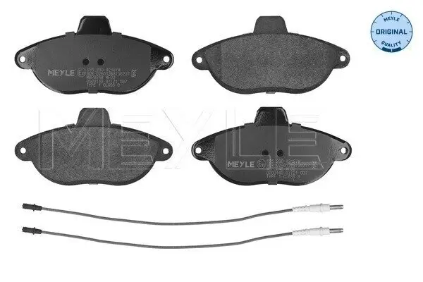 Bremsbelagsatz, Scheibenbremse Vorderachse MEYLE 025 230 4218/W