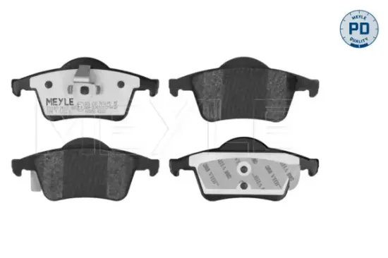 Bremsbelagsatz, Scheibenbremse Hinterachse MEYLE 025 230 7616/PD Bild Bremsbelagsatz, Scheibenbremse Hinterachse MEYLE 025 230 7616/PD