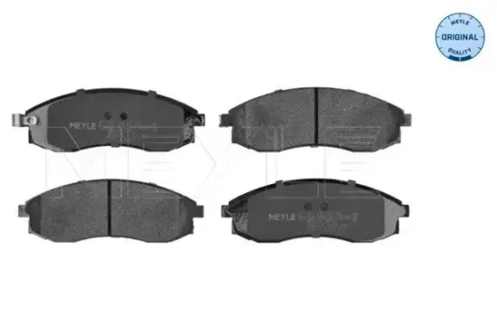 Bremsbelagsatz, Scheibenbremse Vorderachse MEYLE 025 230 8617/W Bild Bremsbelagsatz, Scheibenbremse Vorderachse MEYLE 025 230 8617/W