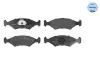 Bremsbelagsatz, Scheibenbremse Vorderachse MEYLE 025 231 0315 Bild Bremsbelagsatz, Scheibenbremse Vorderachse MEYLE 025 231 0315
