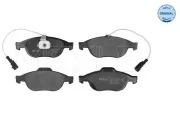 Bremsbelagsatz, Scheibenbremse Vorderachse MEYLE 025 231 4119/W