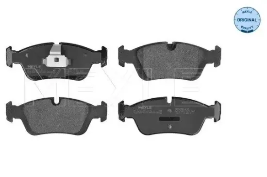 Bremsbelagsatz, Scheibenbremse Vorderachse MEYLE 025 232 8717 Bild Bremsbelagsatz, Scheibenbremse Vorderachse MEYLE 025 232 8717