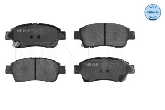 Bremsbelagsatz, Scheibenbremse Vorderachse MEYLE 025 233 4816/W Bild Bremsbelagsatz, Scheibenbremse Vorderachse MEYLE 025 233 4816/W