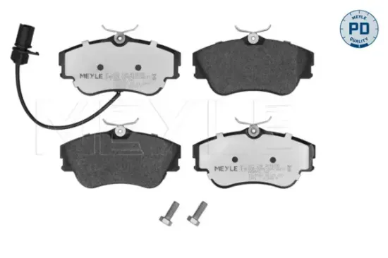Bremsbelagsatz, Scheibenbremse Vorderachse MEYLE 025 234 4519/PD Bild Bremsbelagsatz, Scheibenbremse Vorderachse MEYLE 025 234 4519/PD