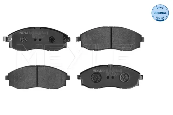 Bremsbelagsatz, Scheibenbremse Vorderachse MEYLE 025 235 3617/W