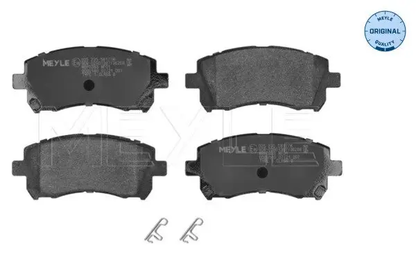 Bremsbelagsatz, Scheibenbremse MEYLE 025 235 5817/W