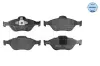 Bremsbelagsatz, Scheibenbremse Vorderachse MEYLE 025 236 0418 Bild Bremsbelagsatz, Scheibenbremse Vorderachse MEYLE 025 236 0418