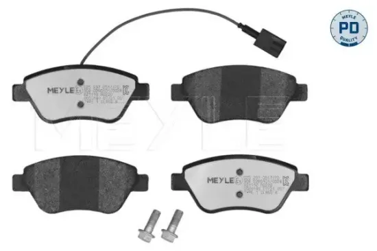 Bremsbelagsatz, Scheibenbremse MEYLE 025 237 0517/PD Bild Bremsbelagsatz, Scheibenbremse MEYLE 025 237 0517/PD