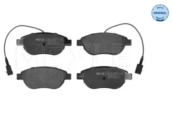 Bremsbelagsatz, Scheibenbremse Vorderachse MEYLE 025 237 0918/W Bild Bremsbelagsatz, Scheibenbremse Vorderachse MEYLE 025 237 0918/W