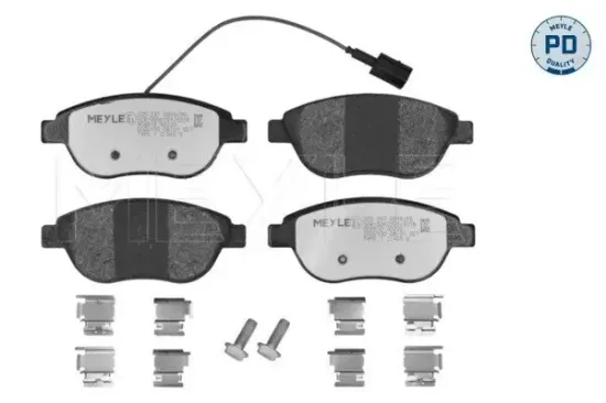 Bremsbelagsatz, Scheibenbremse Vorderachse MEYLE 025 237 0919/PD Bild Bremsbelagsatz, Scheibenbremse Vorderachse MEYLE 025 237 0919/PD