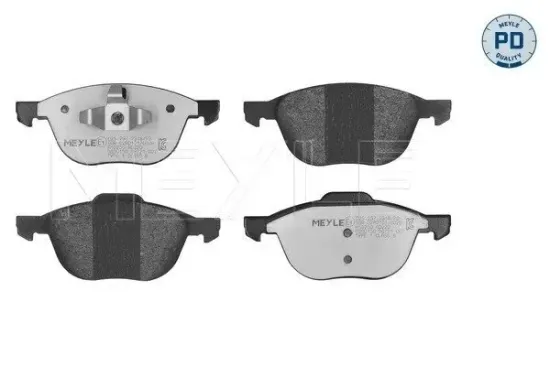 Bremsbelagsatz, Scheibenbremse MEYLE 025 237 2318/PD Bild Bremsbelagsatz, Scheibenbremse MEYLE 025 237 2318/PD