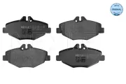 Bremsbelagsatz, Scheibenbremse Vorderachse MEYLE 025 237 4320