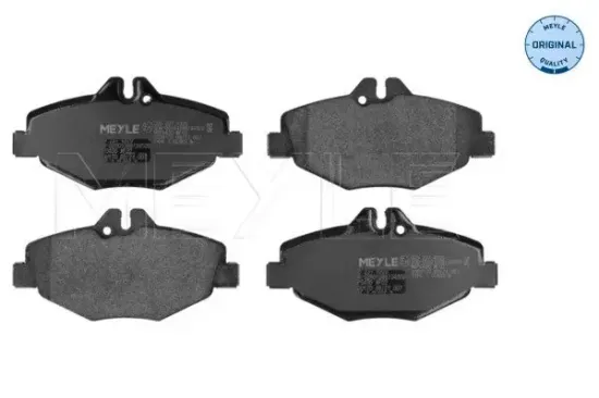 Bremsbelagsatz, Scheibenbremse Vorderachse MEYLE 025 237 4320 Bild Bremsbelagsatz, Scheibenbremse Vorderachse MEYLE 025 237 4320