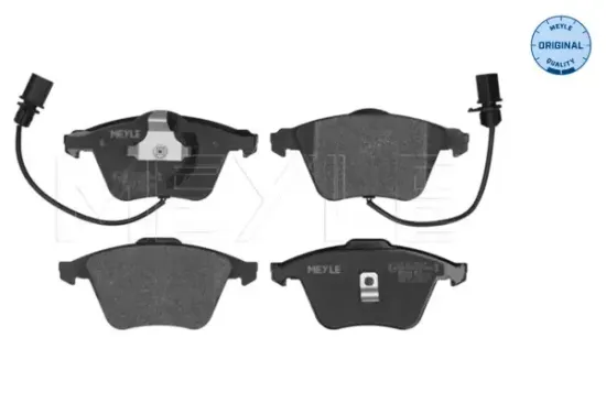 Bremsbelagsatz, Scheibenbremse Vorderachse MEYLE 025 237 6220/W Bild Bremsbelagsatz, Scheibenbremse Vorderachse MEYLE 025 237 6220/W