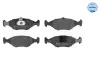 Bremsbelagsatz, Scheibenbremse Vorderachse MEYLE 025 237 7518