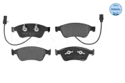 Bremsbelagsatz, Scheibenbremse Vorderachse MEYLE 025 238 9620/W
