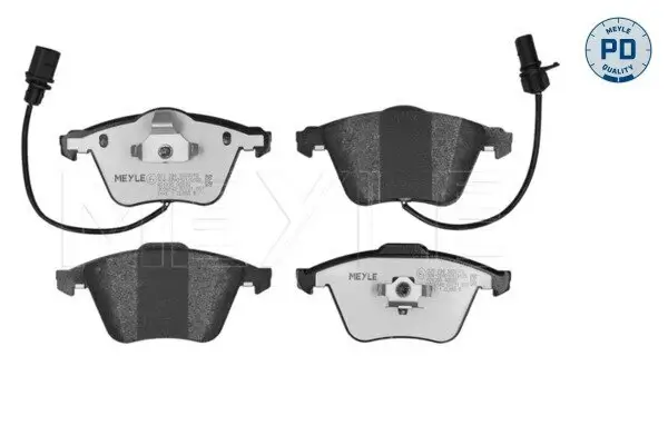Bremsbelagsatz, Scheibenbremse Vorderachse MEYLE 025 239 5020/PD