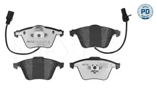 Bremsbelagsatz, Scheibenbremse Vorderachse MEYLE 025 239 5020/PD Bild Bremsbelagsatz, Scheibenbremse Vorderachse MEYLE 025 239 5020/PD