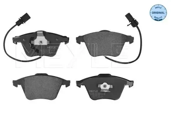Bremsbelagsatz, Scheibenbremse Vorderachse MEYLE 025 239 5020/W Bild Bremsbelagsatz, Scheibenbremse Vorderachse MEYLE 025 239 5020/W