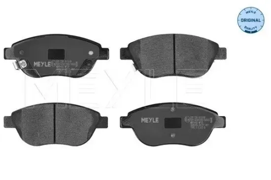 Bremsbelagsatz, Scheibenbremse Vorderachse MEYLE 025 239 8119/W Bild Bremsbelagsatz, Scheibenbremse Vorderachse MEYLE 025 239 8119/W