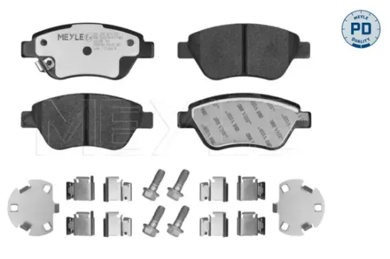 Bremsbelagsatz, Scheibenbremse Vorderachse MEYLE 025 239 8217/PD Bild Bremsbelagsatz, Scheibenbremse Vorderachse MEYLE 025 239 8217/PD