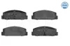 Bremsbelagsatz, Scheibenbremse Hinterachse MEYLE 025 240 4514 Bild Bremsbelagsatz, Scheibenbremse Hinterachse MEYLE 025 240 4514