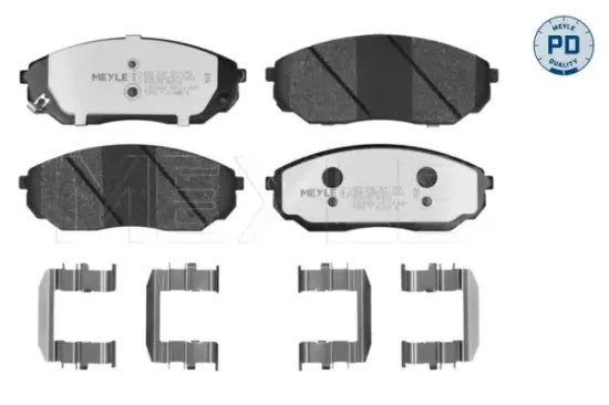 Bremsbelagsatz, Scheibenbremse MEYLE 025 240 9217/PD Bild Bremsbelagsatz, Scheibenbremse MEYLE 025 240 9217/PD